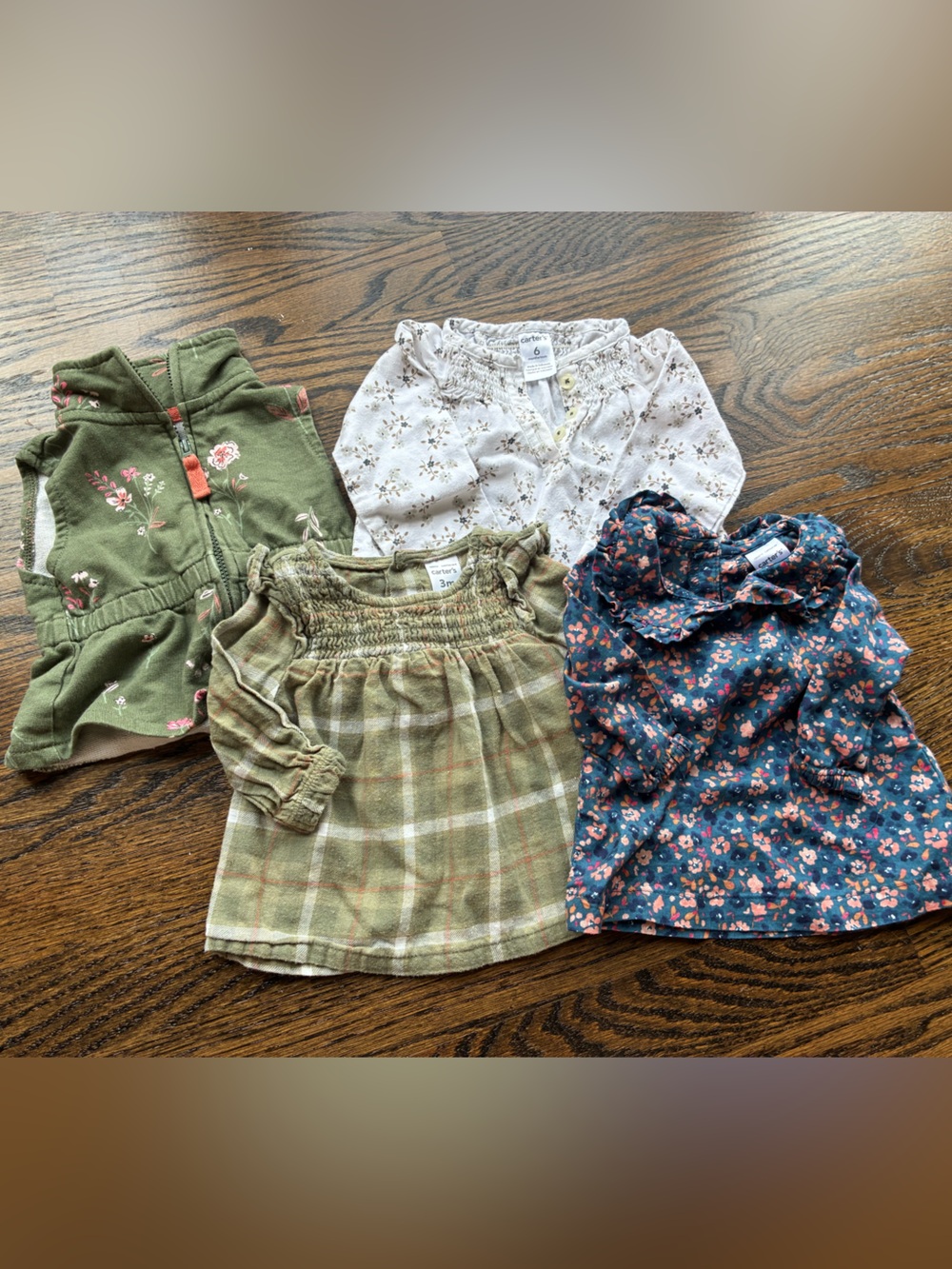 Baby girl fall tops